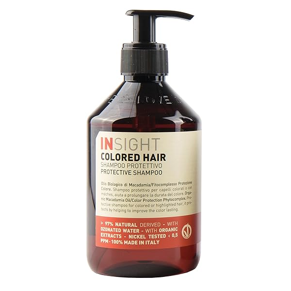 INSIGHT COLORED HAIR PROTECTIVE SHAMPOO WITH COLOR-PRESERVING PHYTOCOMPLEX...