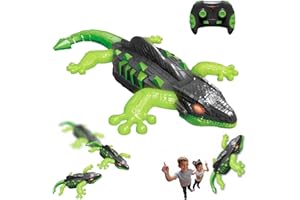 Wall Climbing Gecko, 2026 New Wall Climbing Lizard, Realistic Remote Control WallClimbing Lizard, RC Robot Crawls Along Walls