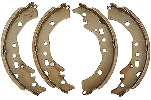 C-TZU 17945B Rear Parking Brake Shoes Set Compatible with Toyota Prius C Corolla 2009-2019 Scion XD IQ 2008-2014 - Replaces BS945 B945 945PG Z945 04495-02200