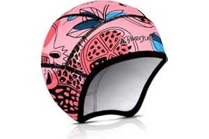 Hikenture Kids Skull Cap Helmet Liner Winter Hat for Boys and Girls Beanie Ski Hat with Thermal Fleece for Snow Sports…