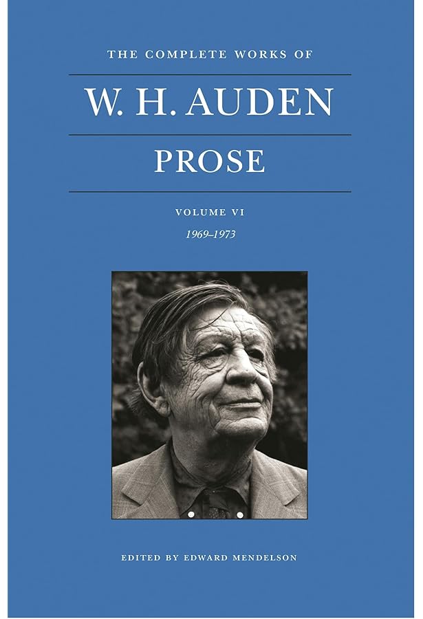 The Complete Works of W. H. Auden: Prose, Volume V: 1963–1968