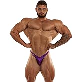 Bodybuilding Trunks. Rio Cut with Gather Back. Men's Bodybuilding Suits for IFBB Pro and NPC competitions.