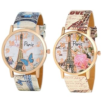 Krupa Enterprise Analogue Multicolor Women's & Girls Watch Combo - 20203