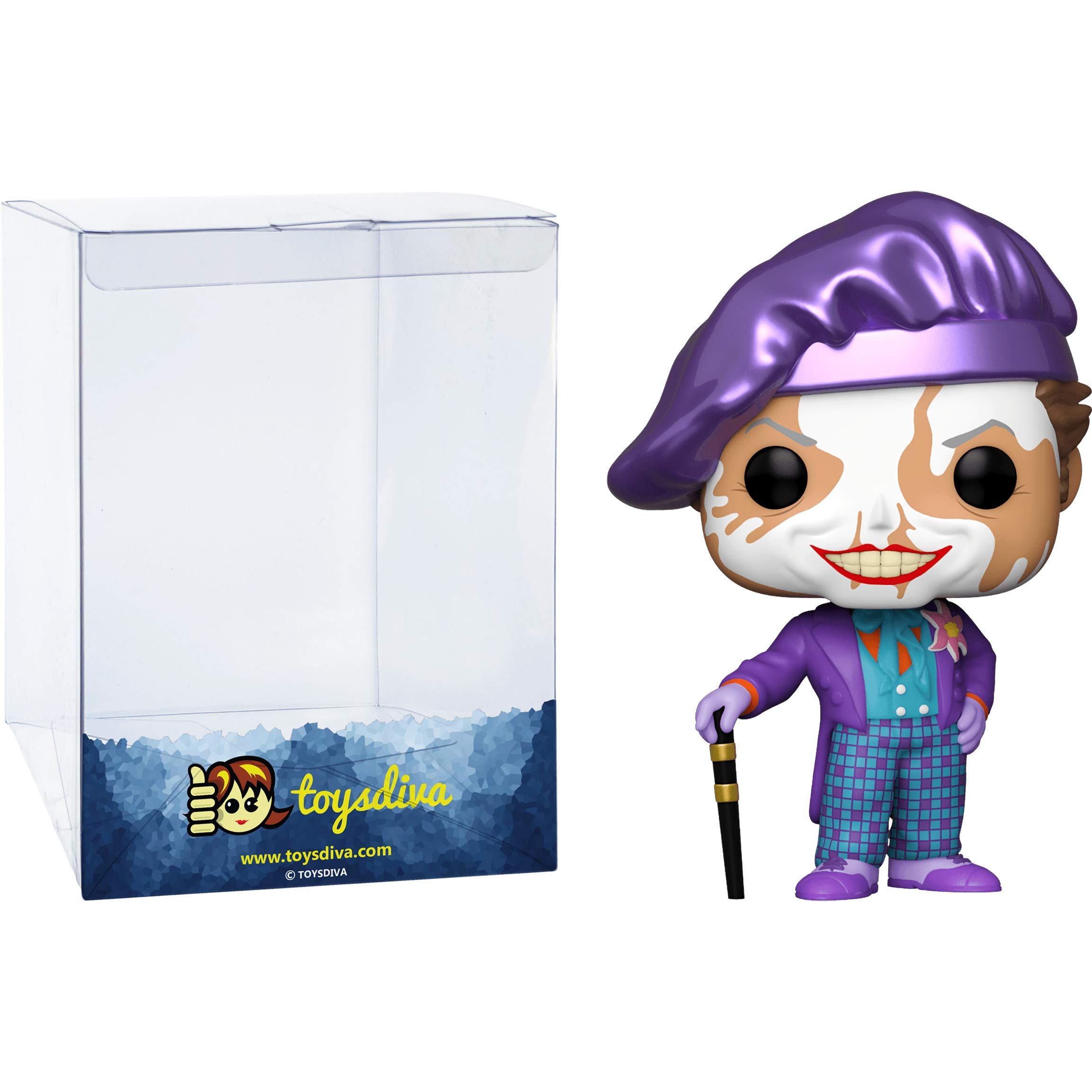 Funko 47709 Pop! Heroes: Batman 1989 - The Joker (Beret Chase Edition) #337