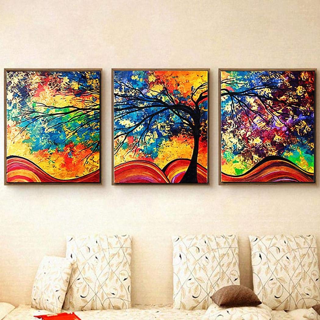 fnemo Pintura sin Marco de Moda Decoración de Oficina en casa Pintura Colgante Pinturas artísticas