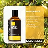 MAYJAM Lemon Essential Oils 100ML for Diffuser Humidifier DIY Home Office view 2