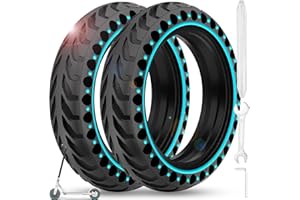 BANGTING 2PCS 8.5x2 inches Solid Tires for Electric Scooter, 8 1/2 x2 Tire for Gotrax GXL V2 / XR/APEX, 50/75-6.1 Tire Replacement for Xiaomi Pro 2 / M365 / 1S and All 8.5'' Scooter Tires