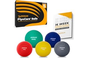 Driveline Baseball PlyoCare Balls - Weighted Pitching Training Balls + Free 16-Week Program
