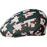 Kangol Pixelated Plaid 504 - Pine/Cream/M Pine/Cream, Medium