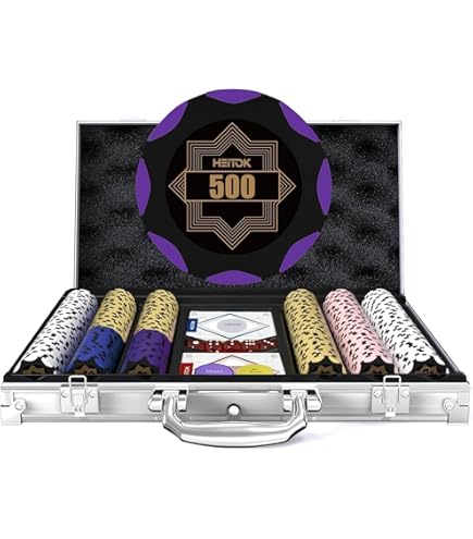 Amazon.com: THUNDERBAY 14 Gram 600 PCS Texas Hold 'em Casino Poker
