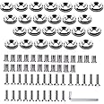 STETION Stainless Steel 25 Pcs Fender Bumper Washer Bolt M5x20mm CNC Finishing Washer Engine Bay Dress Up Fastener Kit Flares Widebody Installation Hardware Kit, SHDP12