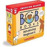 Bob Books - Advancing Beginners Box Set of 12 Paperbacks | Decodable Phonics Books, Ages 4 and up, Kindergarten (Stage 2: Emerging Reader)