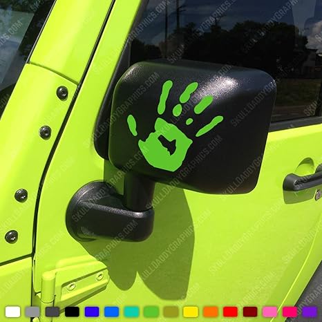 lime green jeep wrangler