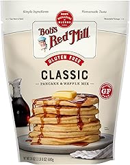 Bob's Red Mill Gluten Free Pancake Mix, 24oz (Pack of 1) - Whole Grain, Non-GMO, Kosher