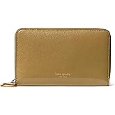 kate spade new york Halo Glazed Leather Medium Zip Around Wallet