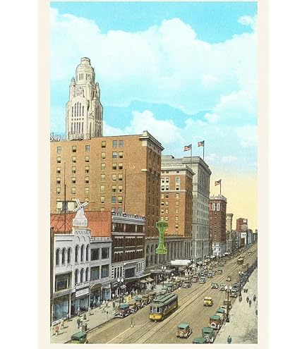 Amazon.com: Crossing the Ohio River Photography Art Poster Print