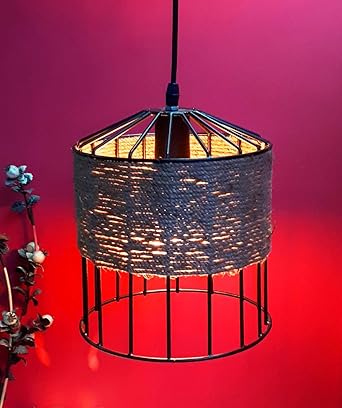 Buy Metal Black Vintage Edison Rope Pendant Lights Cafe Restaurant