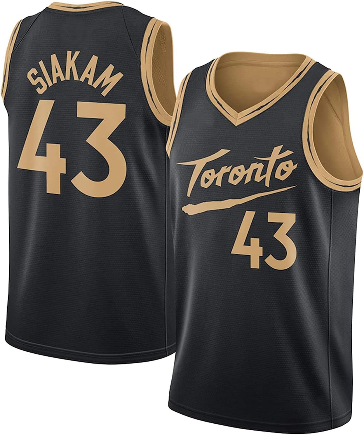 Men's NBA Jerseys- Toronto#43 Raptors Unisex T-Shirts Edition Jersey