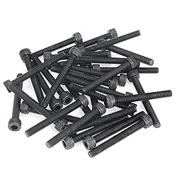 35 Pieces M5 x 40mm Socket Head Cap Screws, Thread