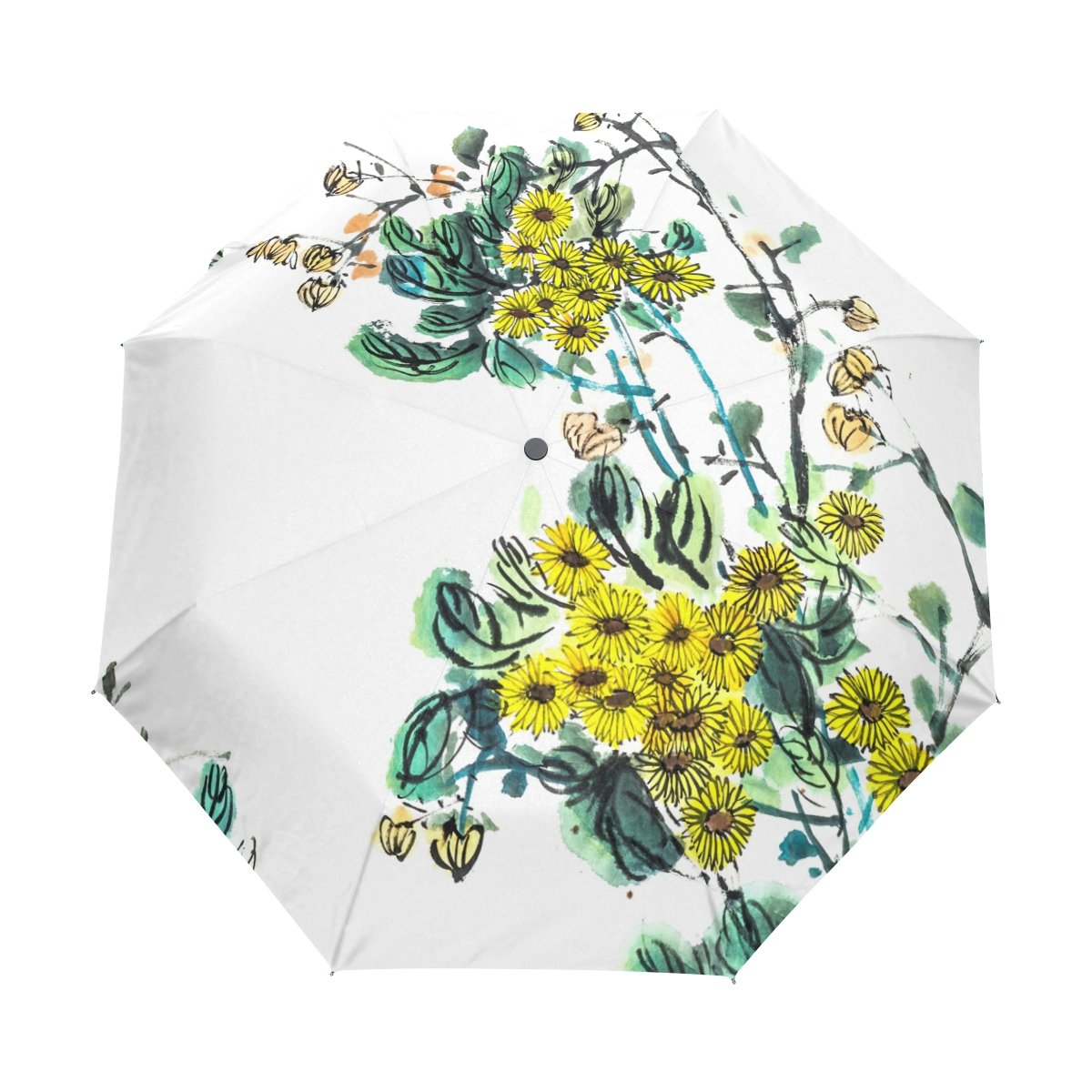 値段が激安 B07ffw7lhj Saobao防風と防雨トラベル傘with自動開いて閉じfoldingツリーblossomポータブル折りたたみ式太陽雨傘 Senya 折りたたみ傘 4 H Org