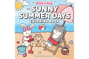 The Sunny Summer Days Coloring Book