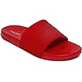 Nautica Men's Open Toe Slide Sandals - Comfortable Indoor & Outdoor Shower Slippers
