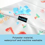 PewinGo Weaning Bib Full Cover Highchair Long Sleeves Waterproof view 5
