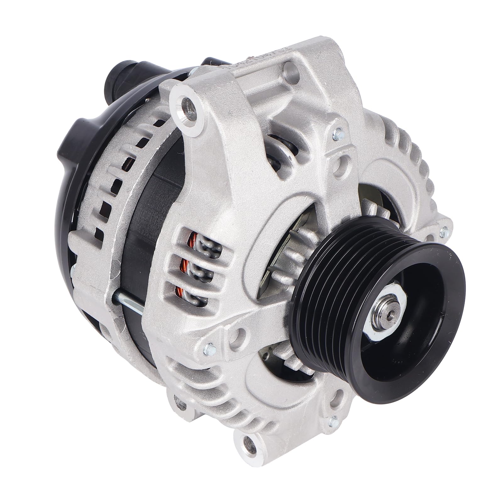 Photo 1 of PAROD 1042104732 Alternator 12V 105Amp Fit for 2006-2008 Acura CSX, 2004-2008 TSX, 2003-2007 Honda Accord, 2006-2011 Civic, 2007-2011 CR-V, 2003-2011 Element, CW 7-Groove Pulley