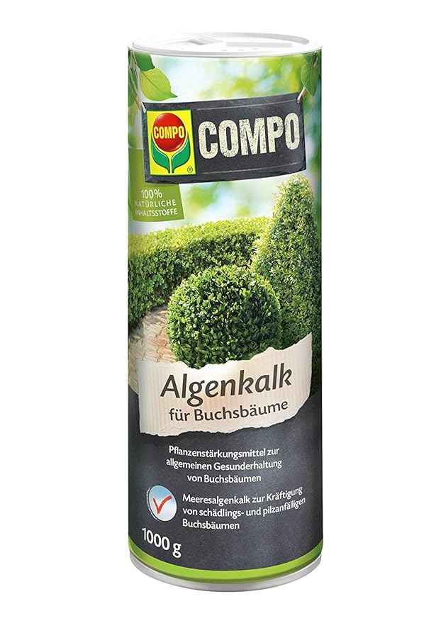 COMPO Premium Algenkalk für Buchsbäume 1KG