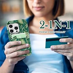 Petocase for iPhone 16 Pro Wallet Case Card Holder