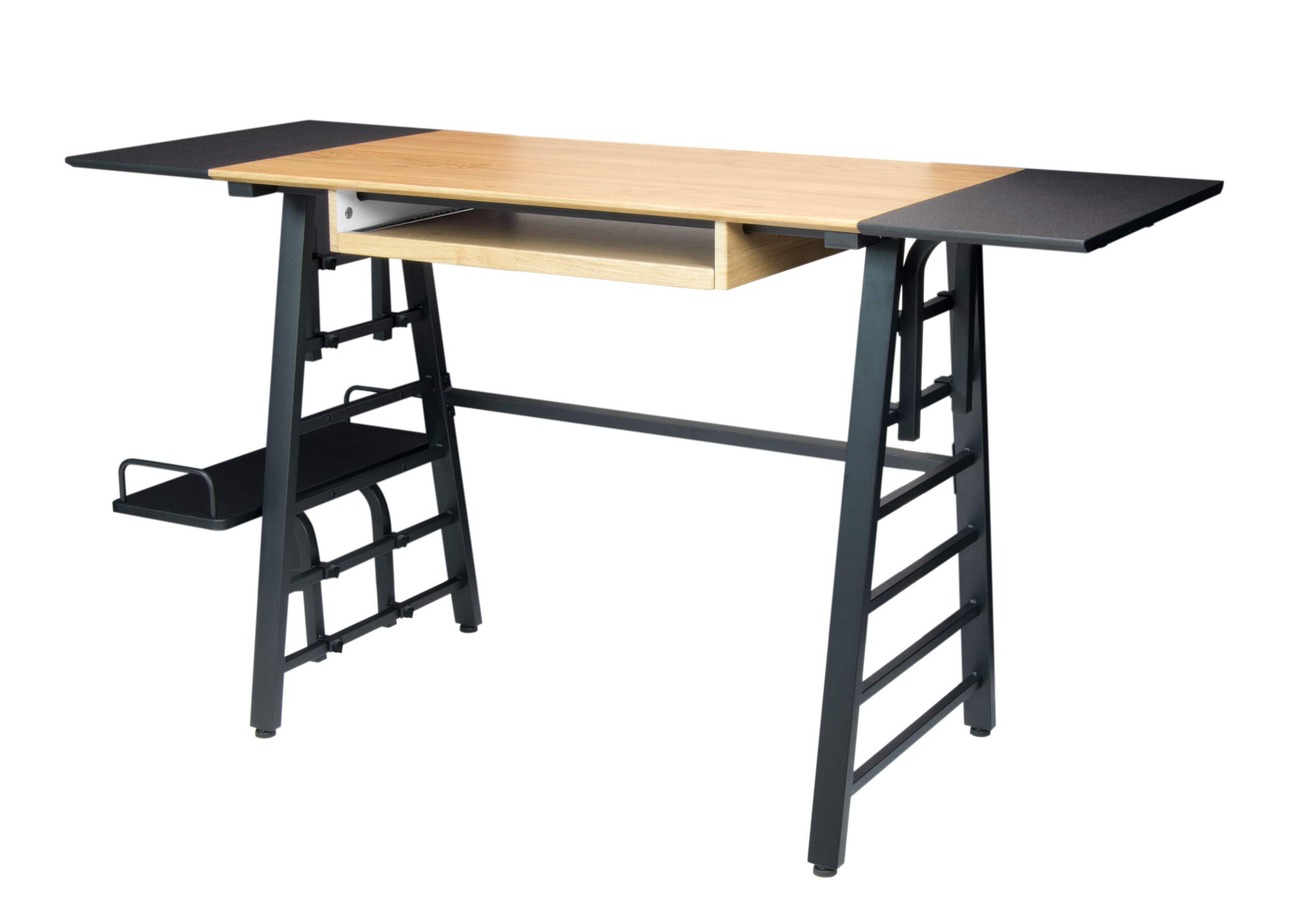 Calico Designs Convertible Art Desk for Kids in Ashwood/Graphite 51240 LAVORIST