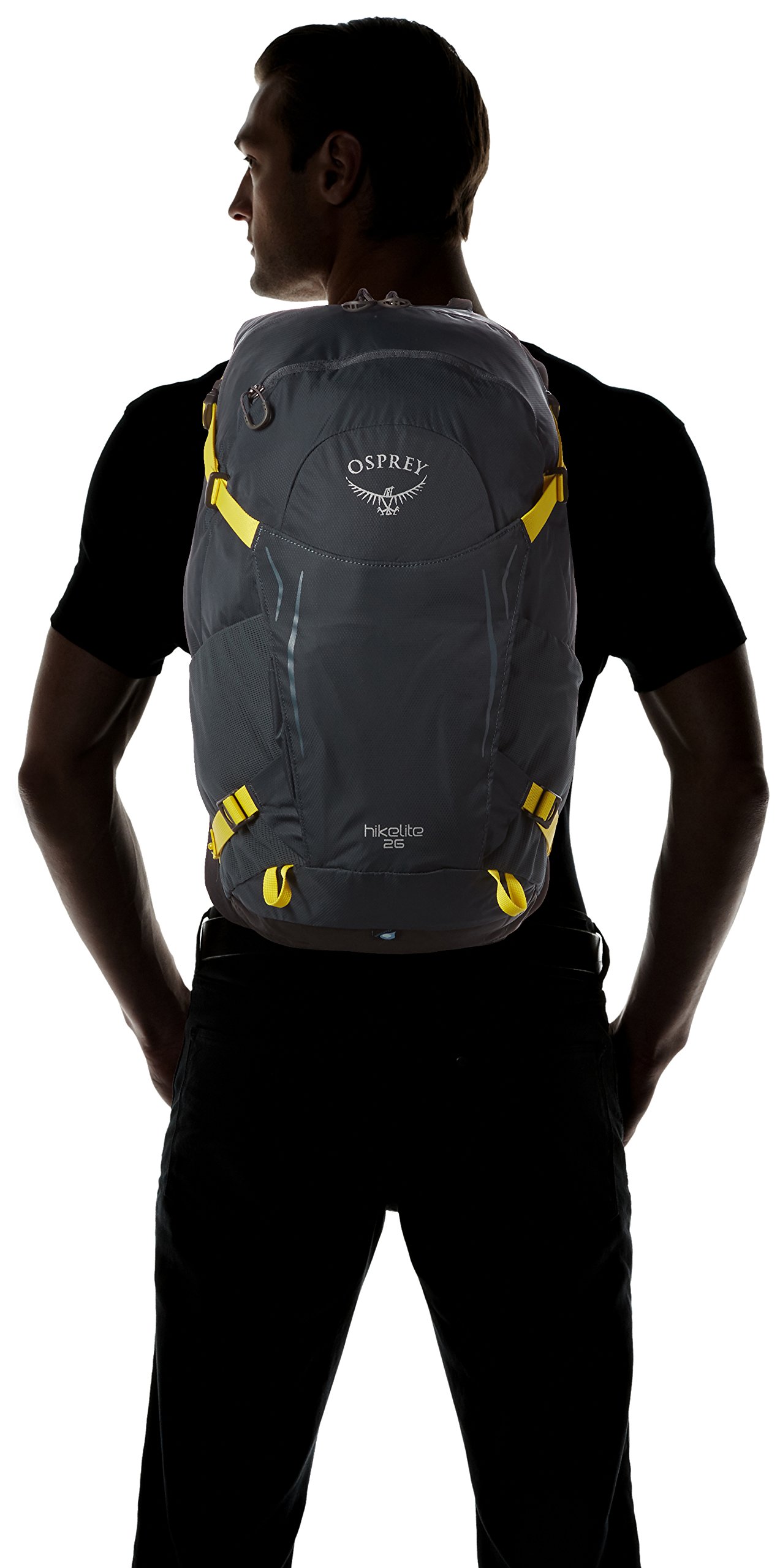 Osprey Hikelite 26L Unisex Hiking Backpack, Shiitake Grey