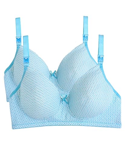 Organic Antimicrobial Lightly Padded Feeding Bra Combo