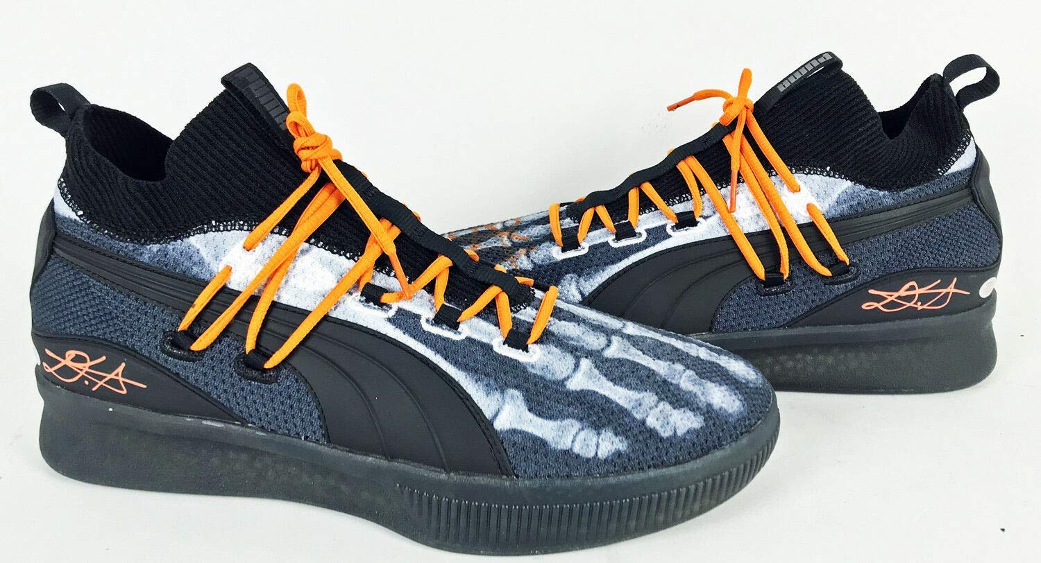 Deandre Ayton Autographed Signed Dual Puma Clyde Court Disrupt X-Ray Shoes Suns Beckett Beckett