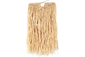 Beistle Adult Raffia Hula Skirt, 32-Inch Width by 30-Inch Length