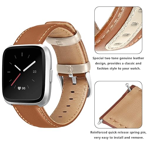 Replacement Fitbit Band Genuine Leather Band Replacement Strap For