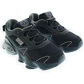 VERSACE JEANS COUTURE Black Mens Chunky Fashion Sneakers-