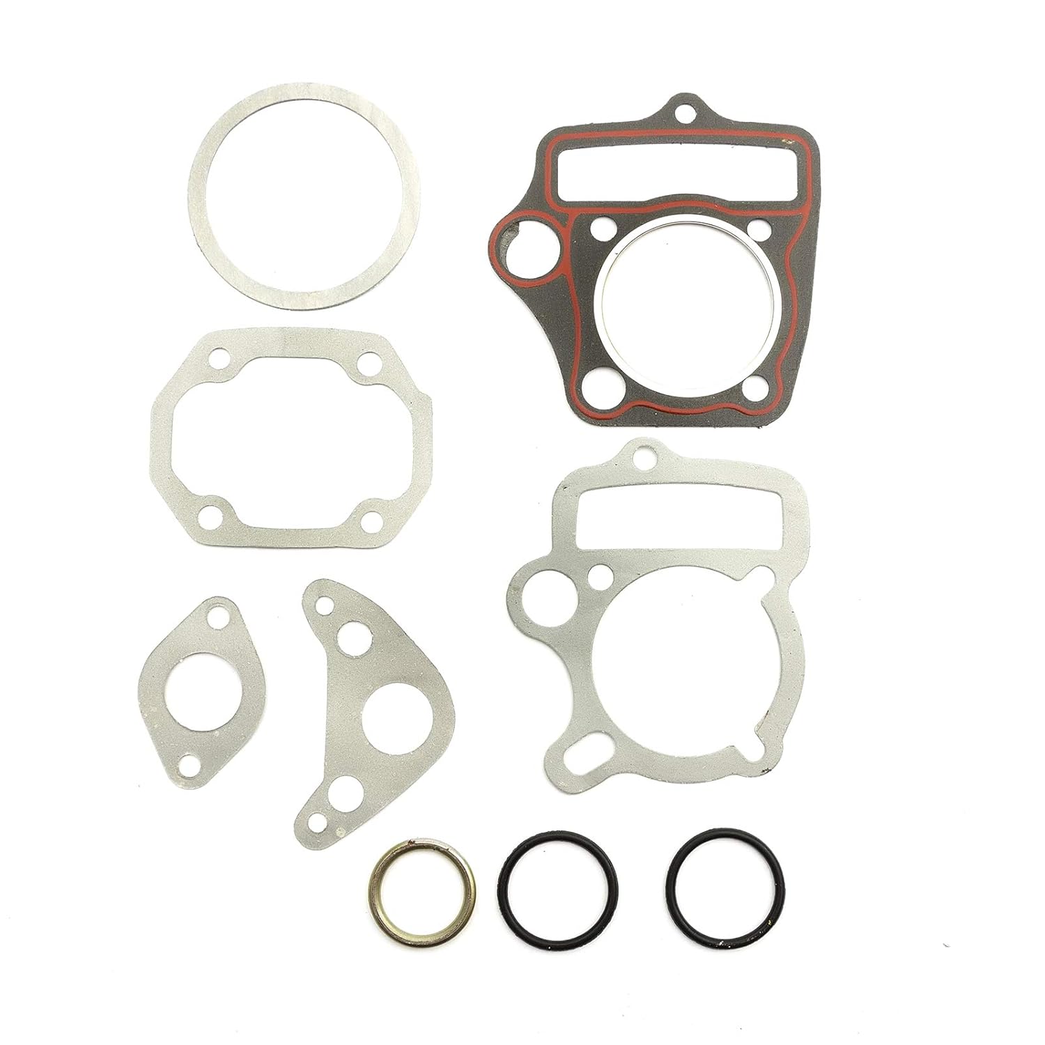 Motorcycle Engine Gaskets & Seals Pit Dirt Bike 52.4mm Head Base Gasket Oval Oil Hole 110cc