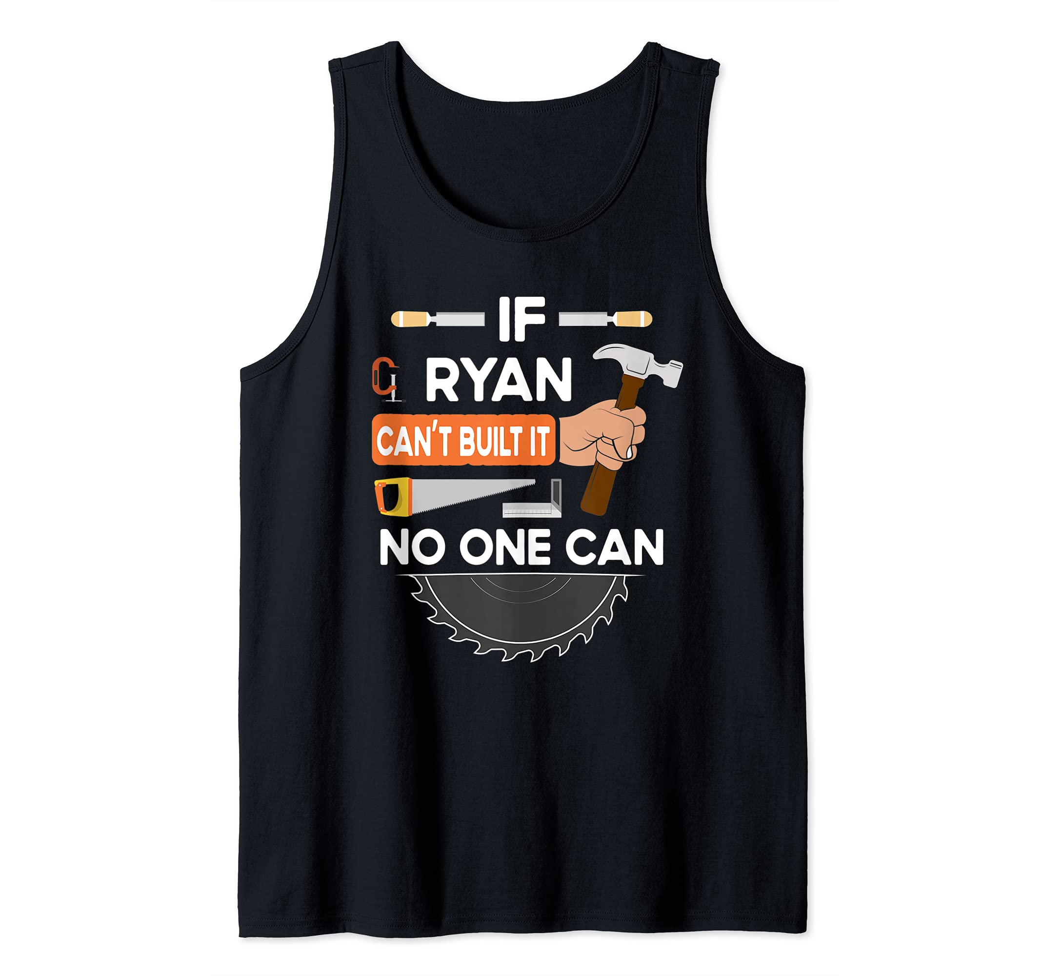 Funny carpenter woodworking lumber worker for Ryan Tank Top