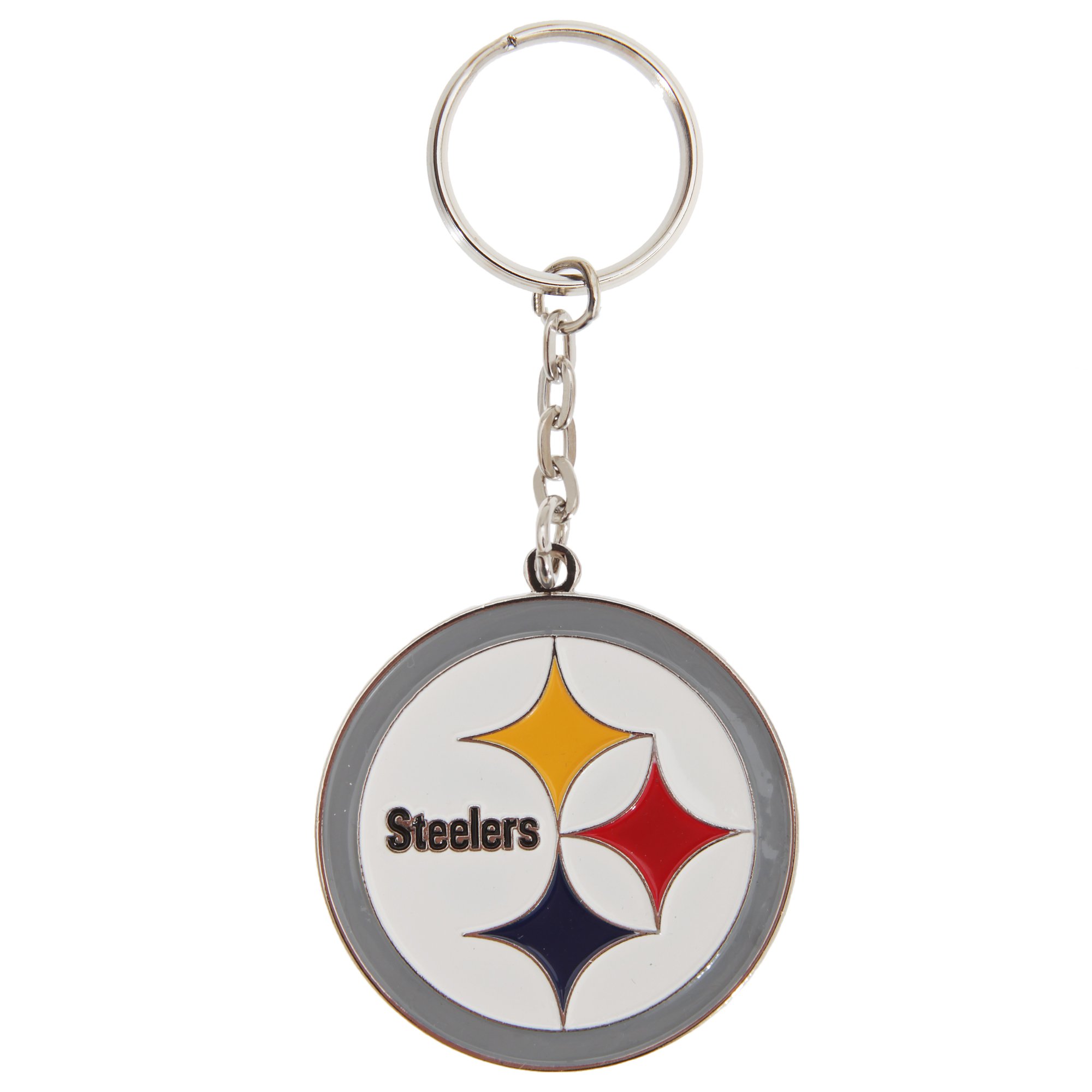 Pittsburgh Steelers American Football NFL Keyring Keychain Metal Crest Official