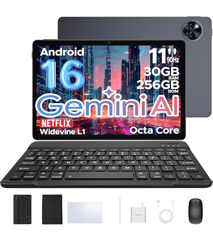 DOOGEE U11 PRO 30GB+256GBアンドロイド 16 タブレット Amazon.com: DOOGEE U11 Pro Android 16 Tablet,11 inch Tablet, 30GB+