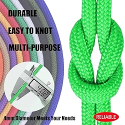 CAPARK 650lb Paracords 9 Strand Parachute Cord