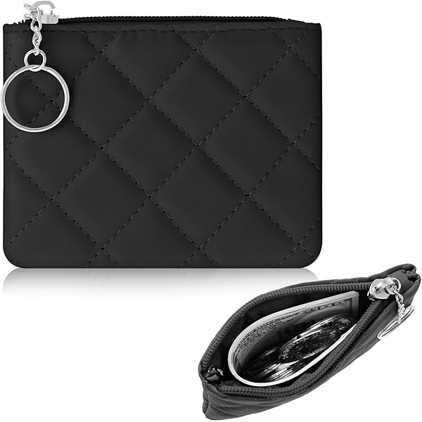 Ymapinc Small Coin Purse for Women Pink Zipper Coin Purse