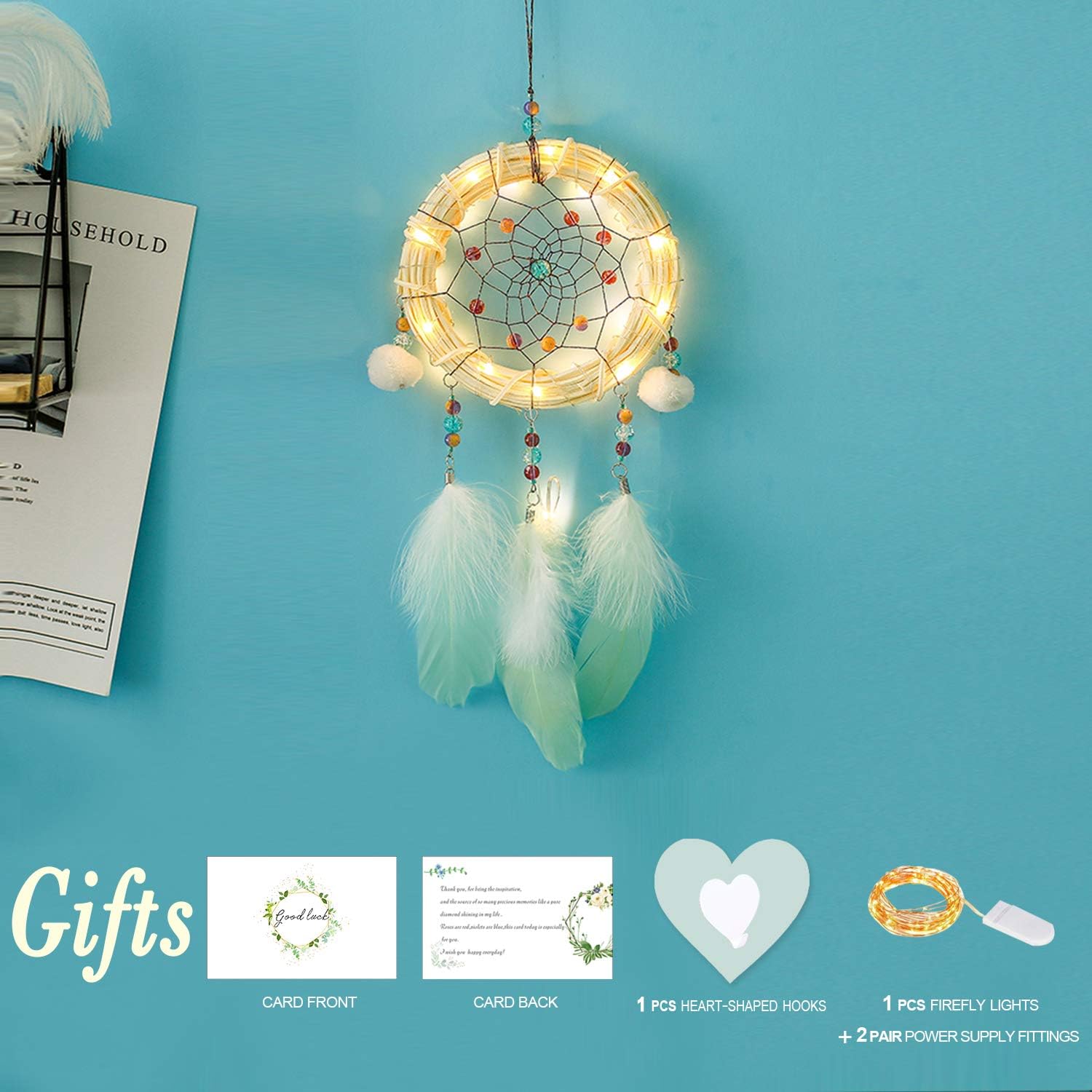 Dream Catchers for Kids,Dream Catchers,Dream Catcher for Girls,Dream Catchers for Cars,Dream Catchers for Bedroom,Dream Catcher Supplies,Gifts for mom,Dream Catchers for Boys,Handmade Wall Hanging
