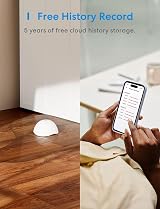 Meross Smart Water Leak Detector Hub Required App Alert IP67 HomeKit view 7