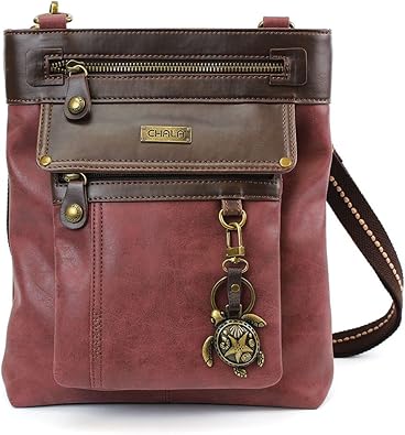 burgundy crossbody purse