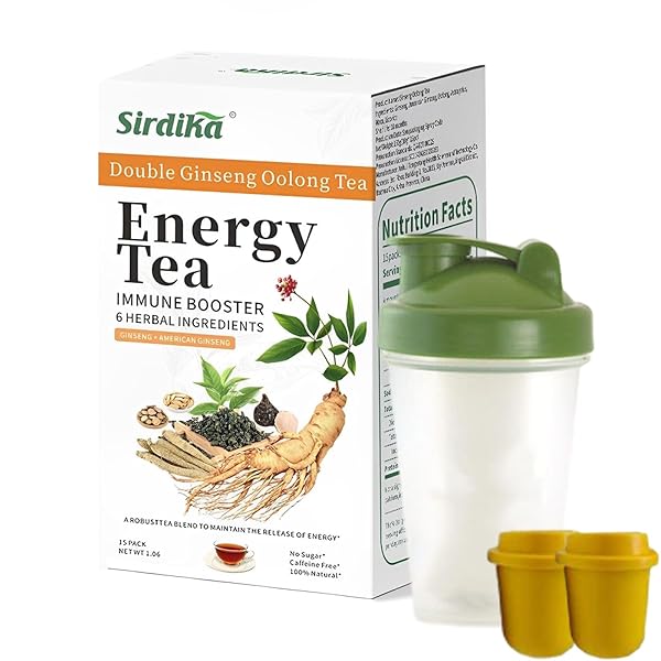 ENERGY TEA IMMUNE BOOSTER GINSENG TEA FOR MEN,...