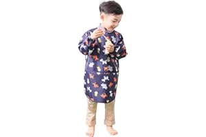 Plie Kids Waterproof Art Smock – Long Sleeve Apron for Painting, Baking, Sensory Play (Ages 1–10)