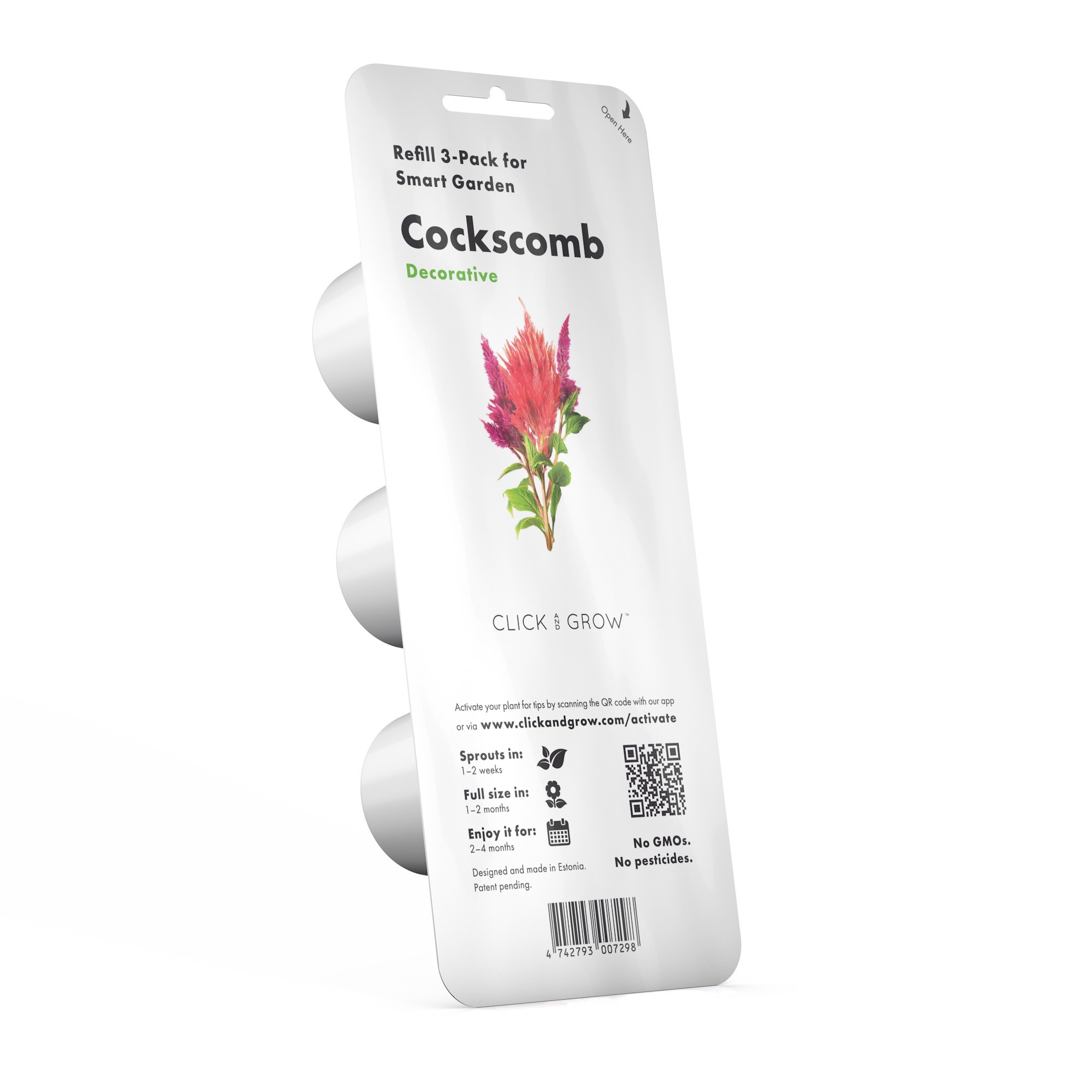 Emsa CLICK & GROW Basilic - Capsules de substrat (Lot de 3 Emsa CLICK & GROW Basilic - Capsules de substrat (Lot de 3