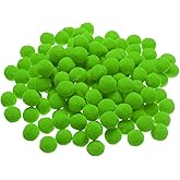 PATIKIL Pom Poms 1 Inch/2.5cm, 150 Pieces Small Pom Pom Balls Fuzzy Craft Pompoms for Crafts Arts DIY Decorations Crafting Supplies, Lime Green